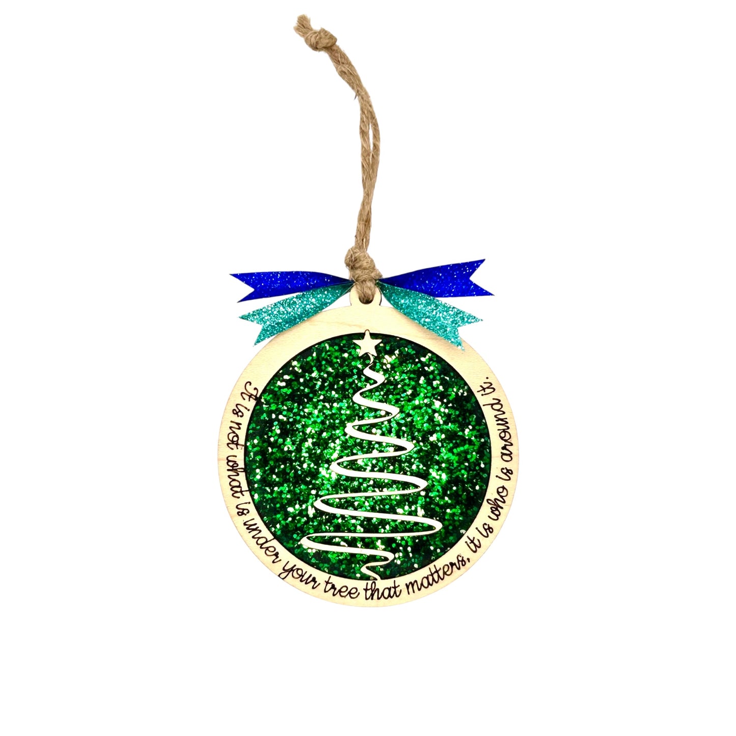Around the Christmas Tree Ornament