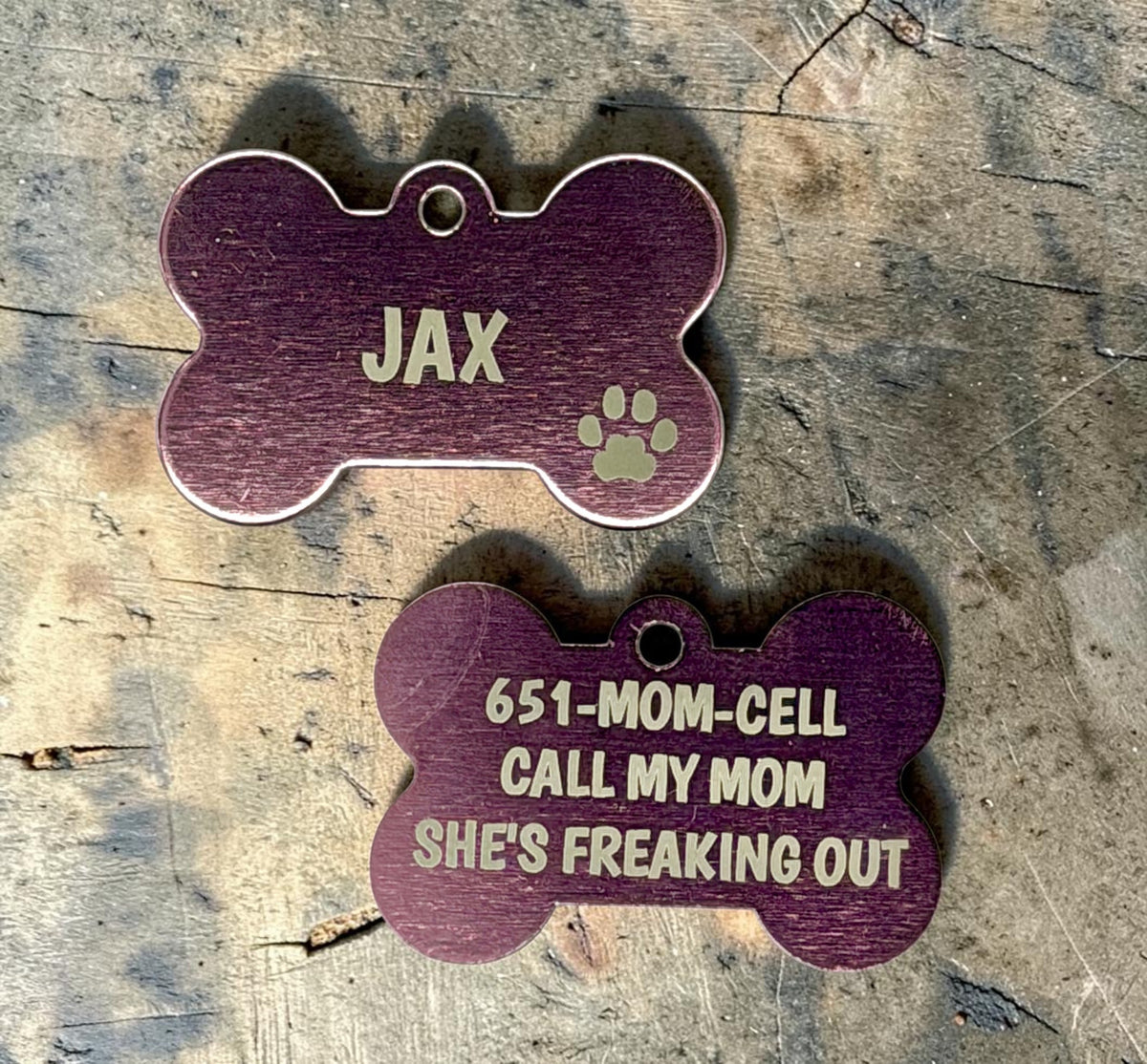 Custom Engraved Dog Tags