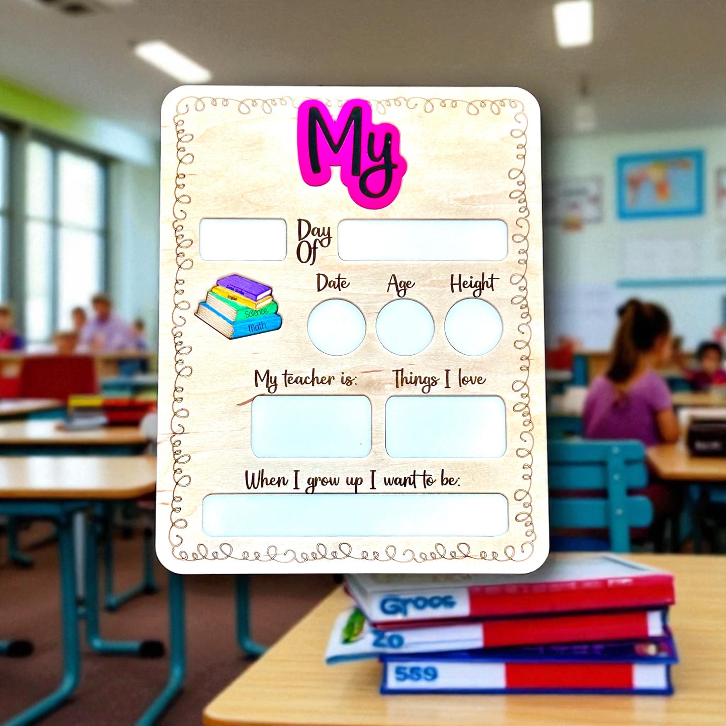 First/Last Day of School Sign