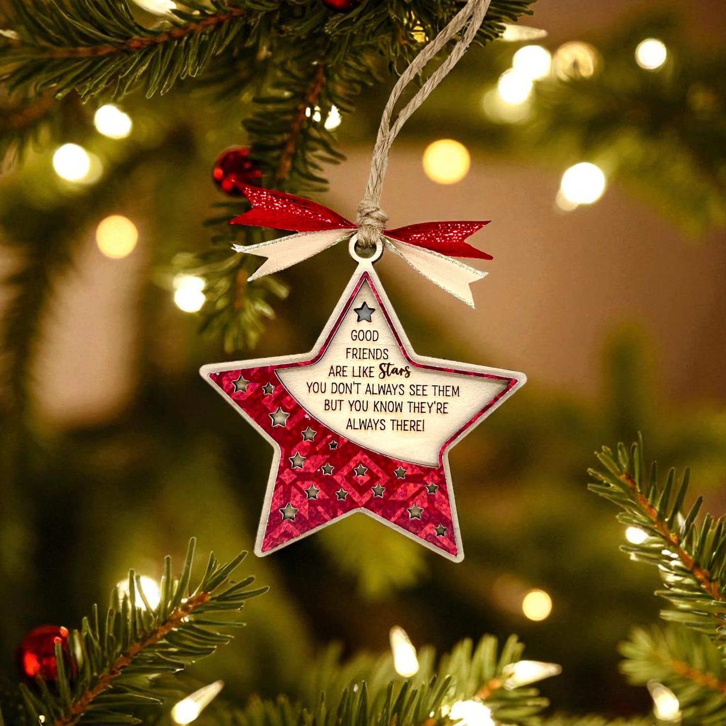 Friendship Star Ornament