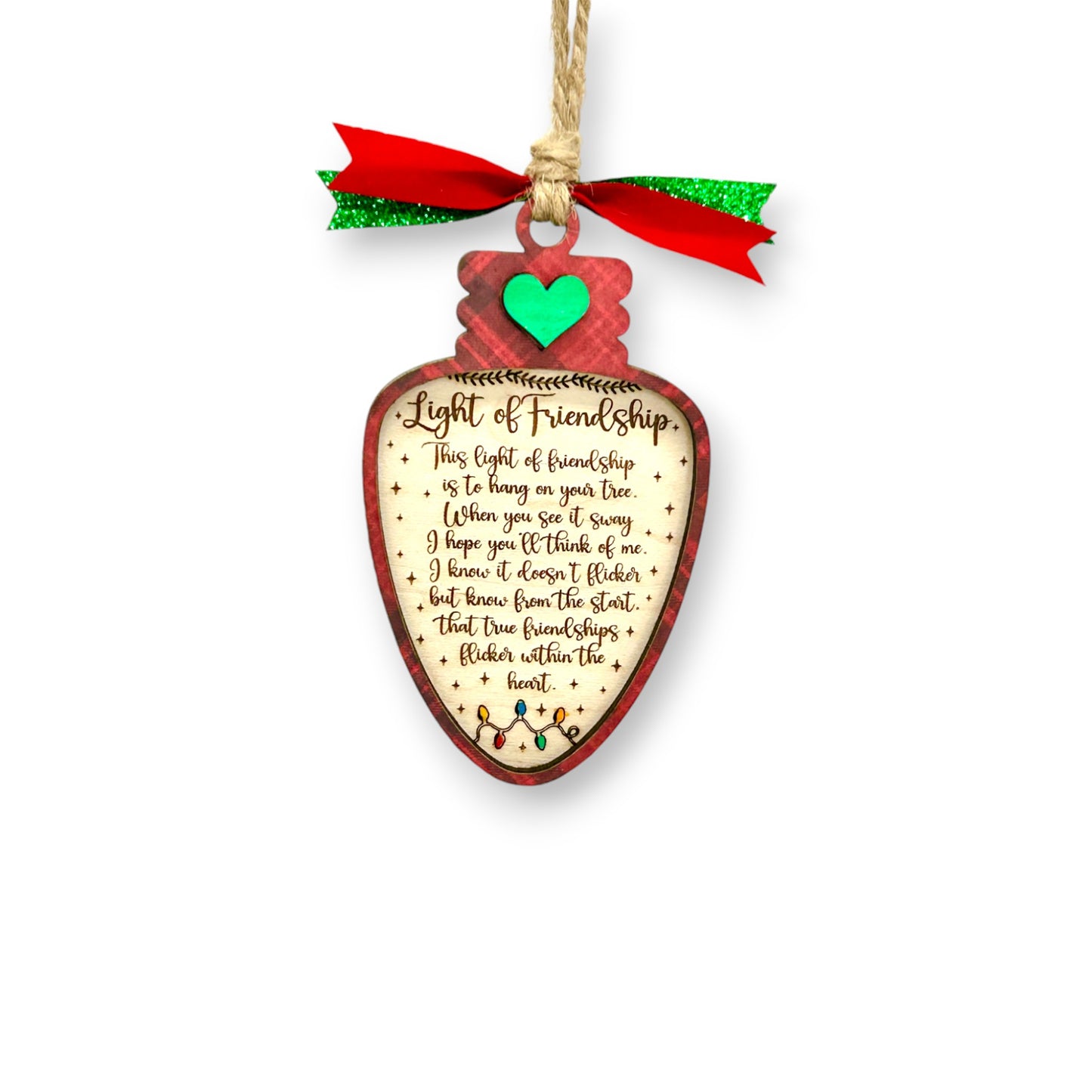 Light of Friendship Ornament