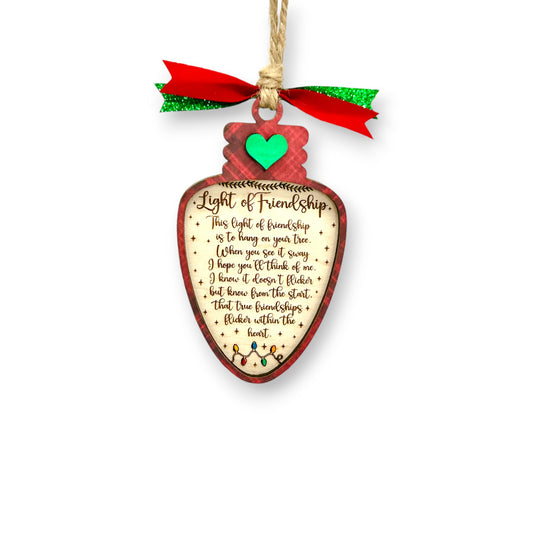 Light of Friendship Ornament