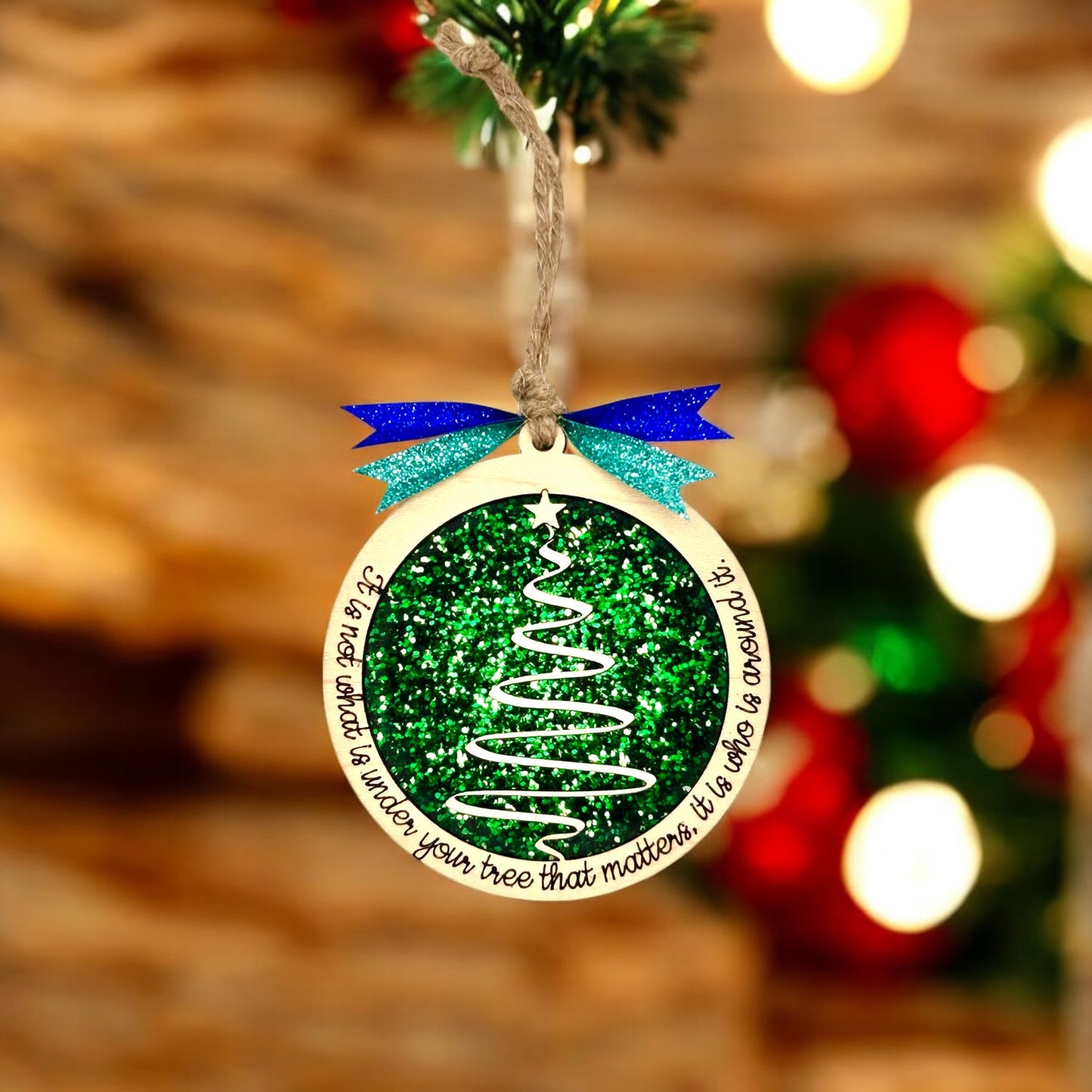 Around the Christmas Tree Ornament