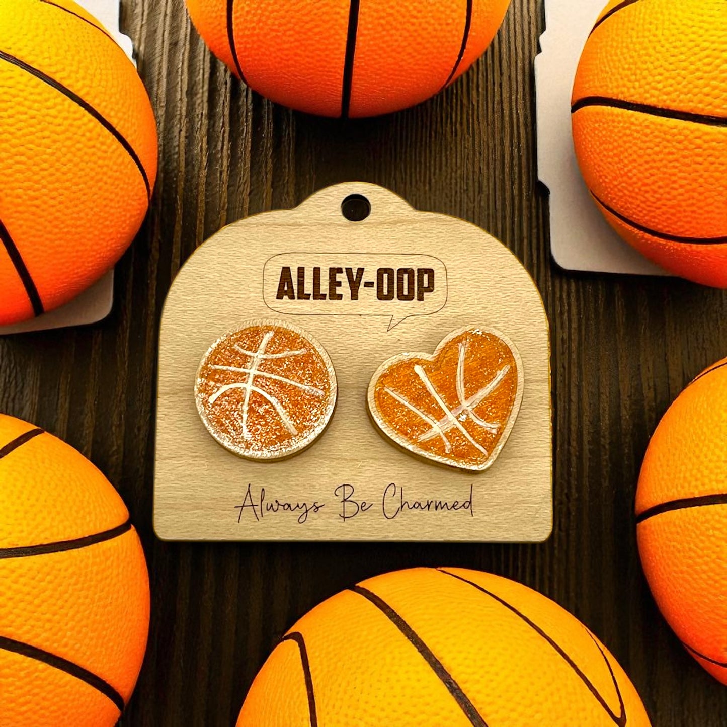 Sport Icon Stud Earrings (1 Pair)