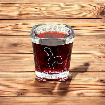 2.2 Oz Engraved Shot Glass