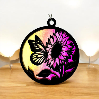 Butterfly, Cross & Sunflower Suncatchers