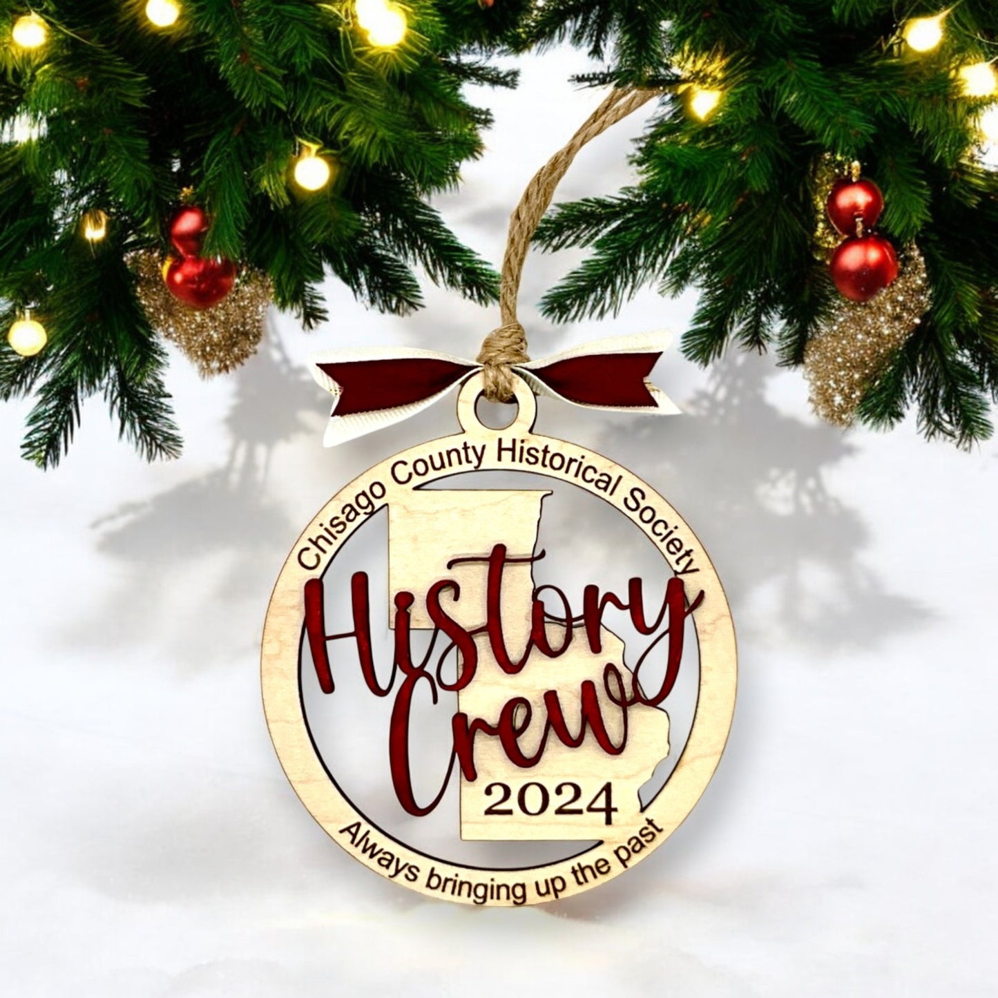 CCHS History Crew 2024 Ornament - Wholesale