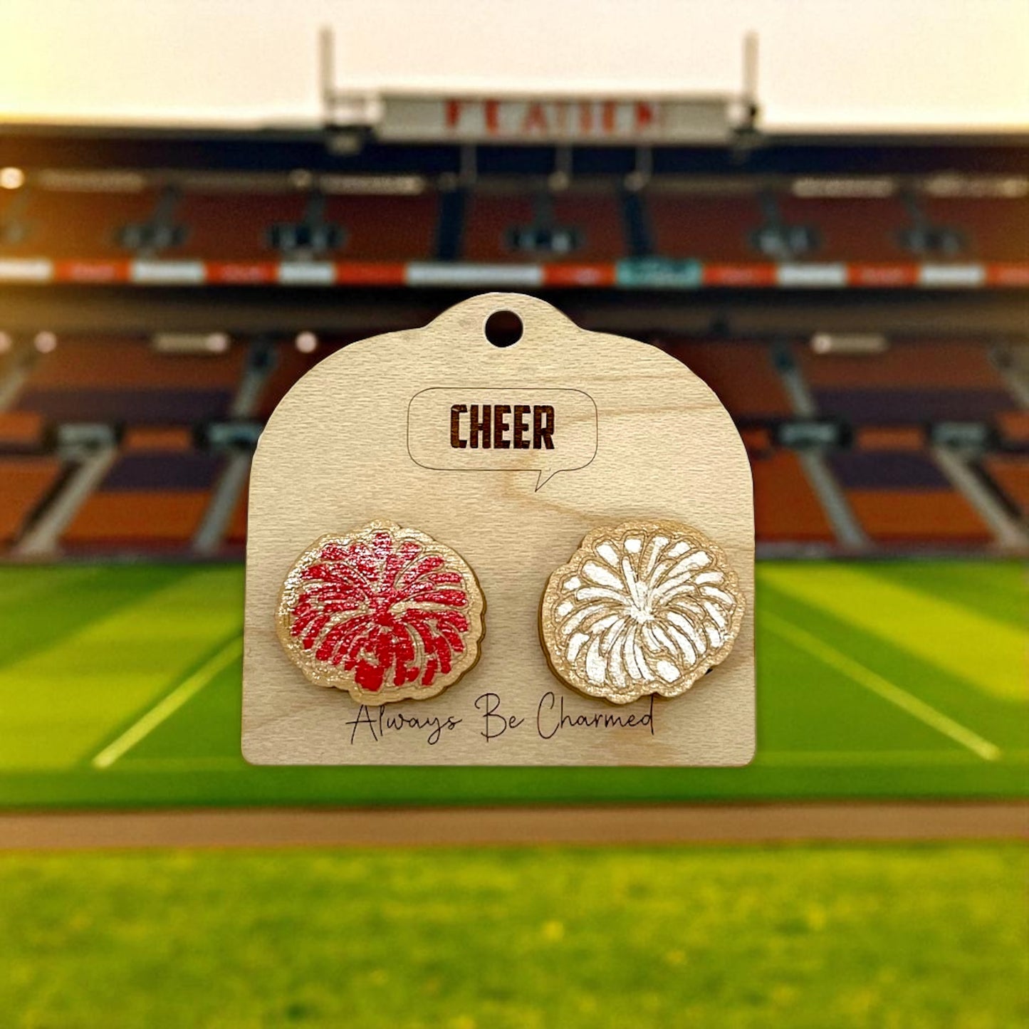 Sport Icon Stud Earrings (1 Pair)