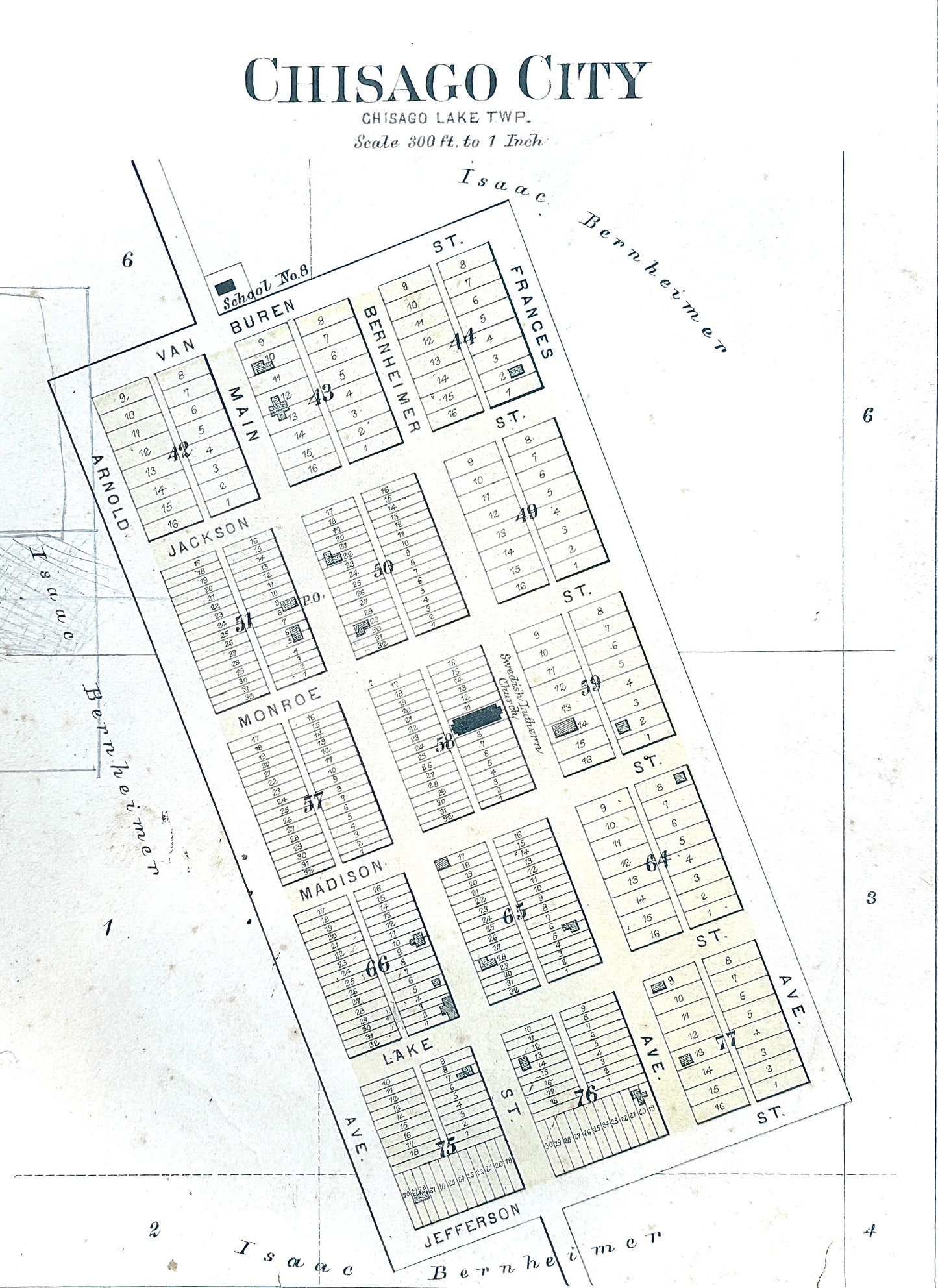 CCHS 1888 Maps - Wholesale