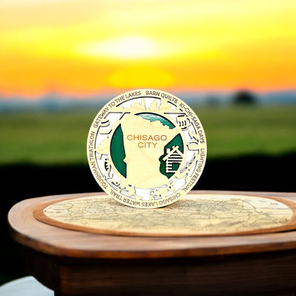 Personalized City & Town Magnet – Custom Maple Wood State & Local Events Magnet