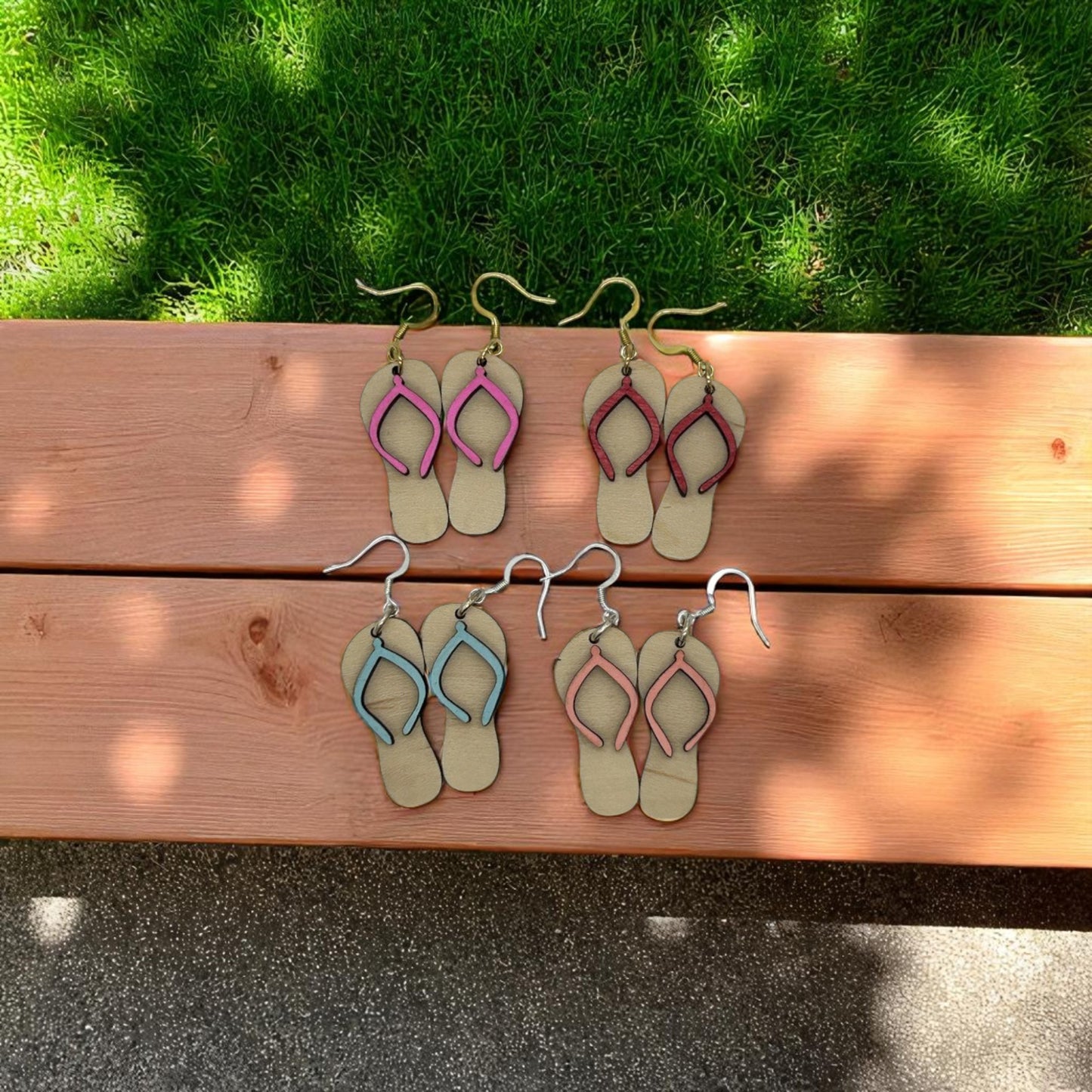 Flip Flop Earrings