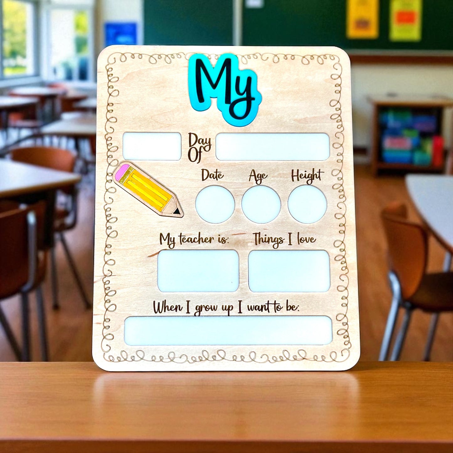 First/Last Day of School Sign