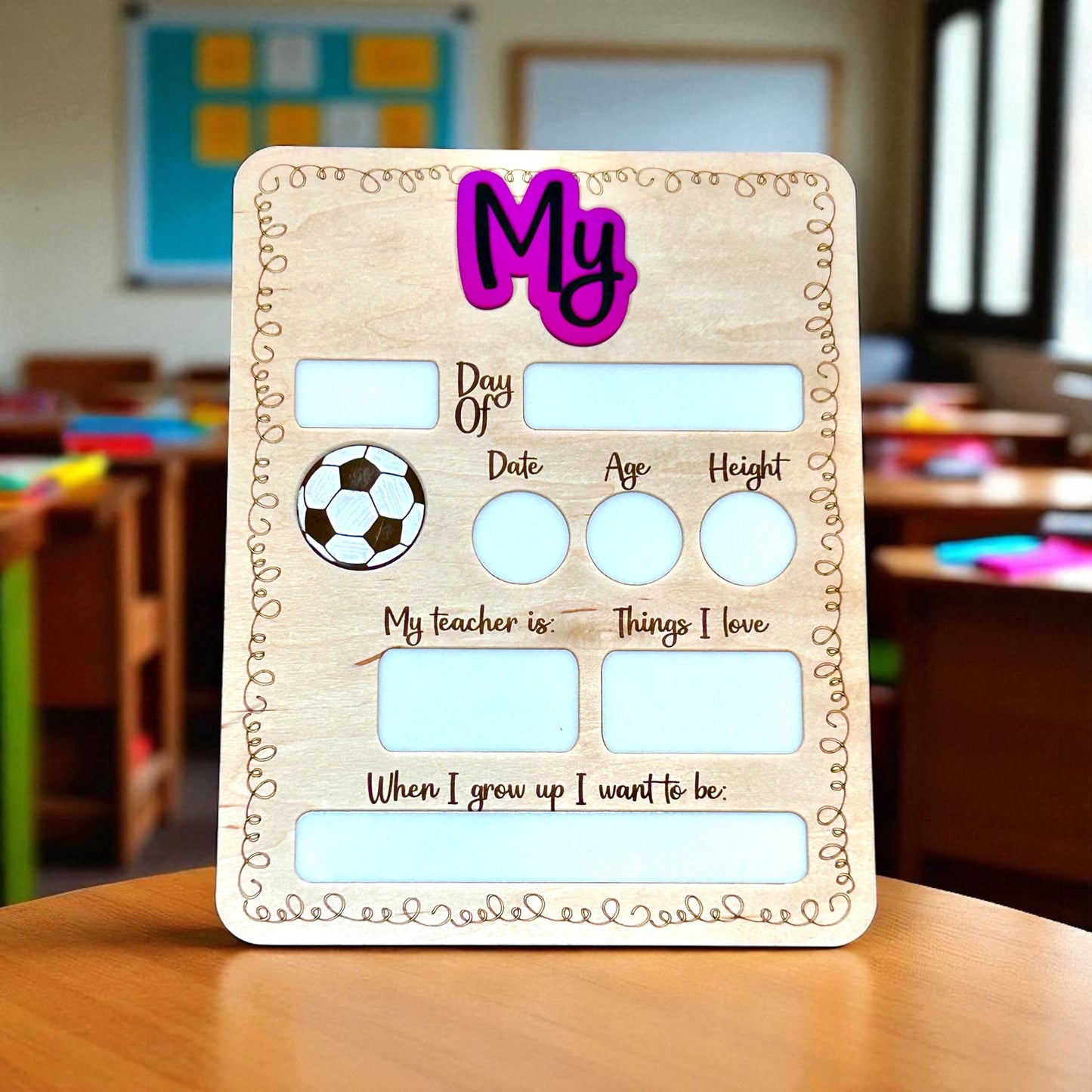 First/Last Day of School Sign