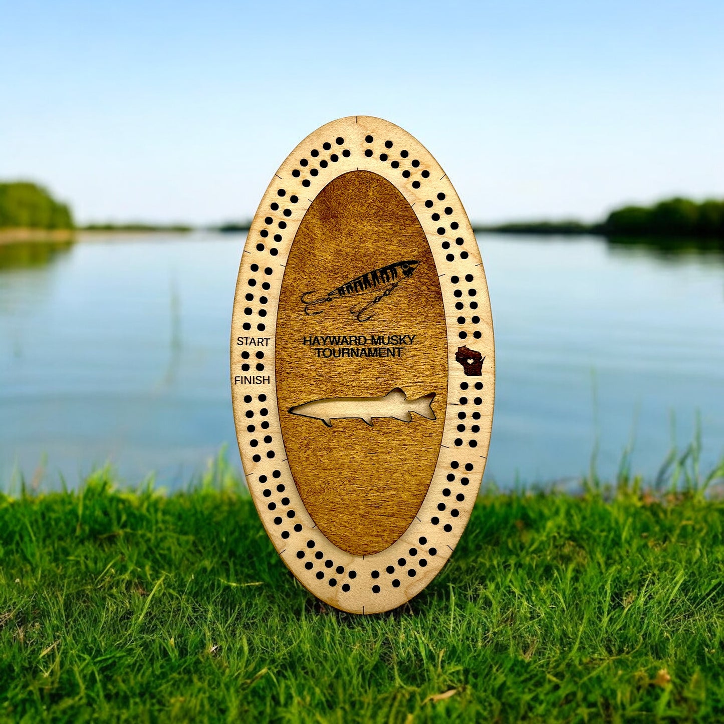 MN and WI Mini Cribbage Boards Wholesale