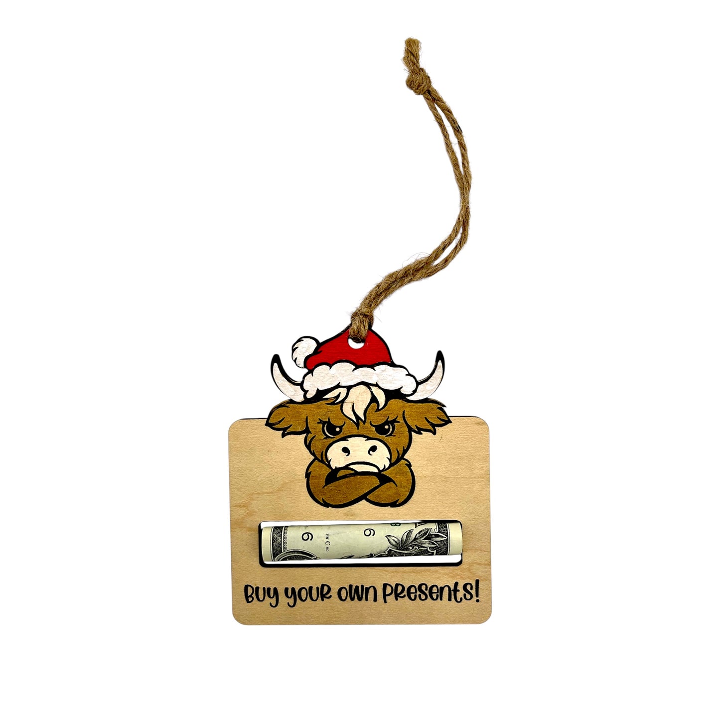 Money Card Ornaments