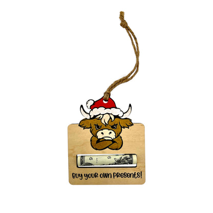 Money Card Ornaments