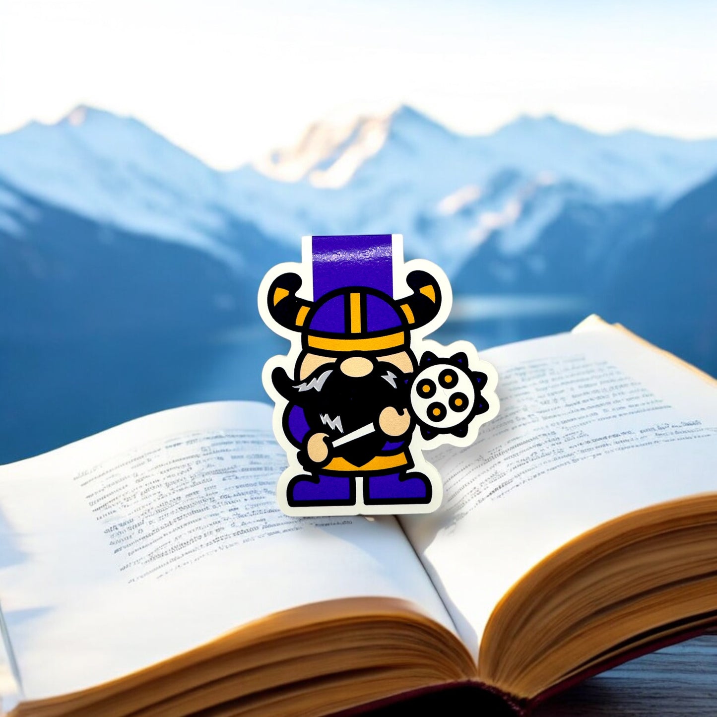 Cartoon Viking Magnetic Bookmark - Wholesale