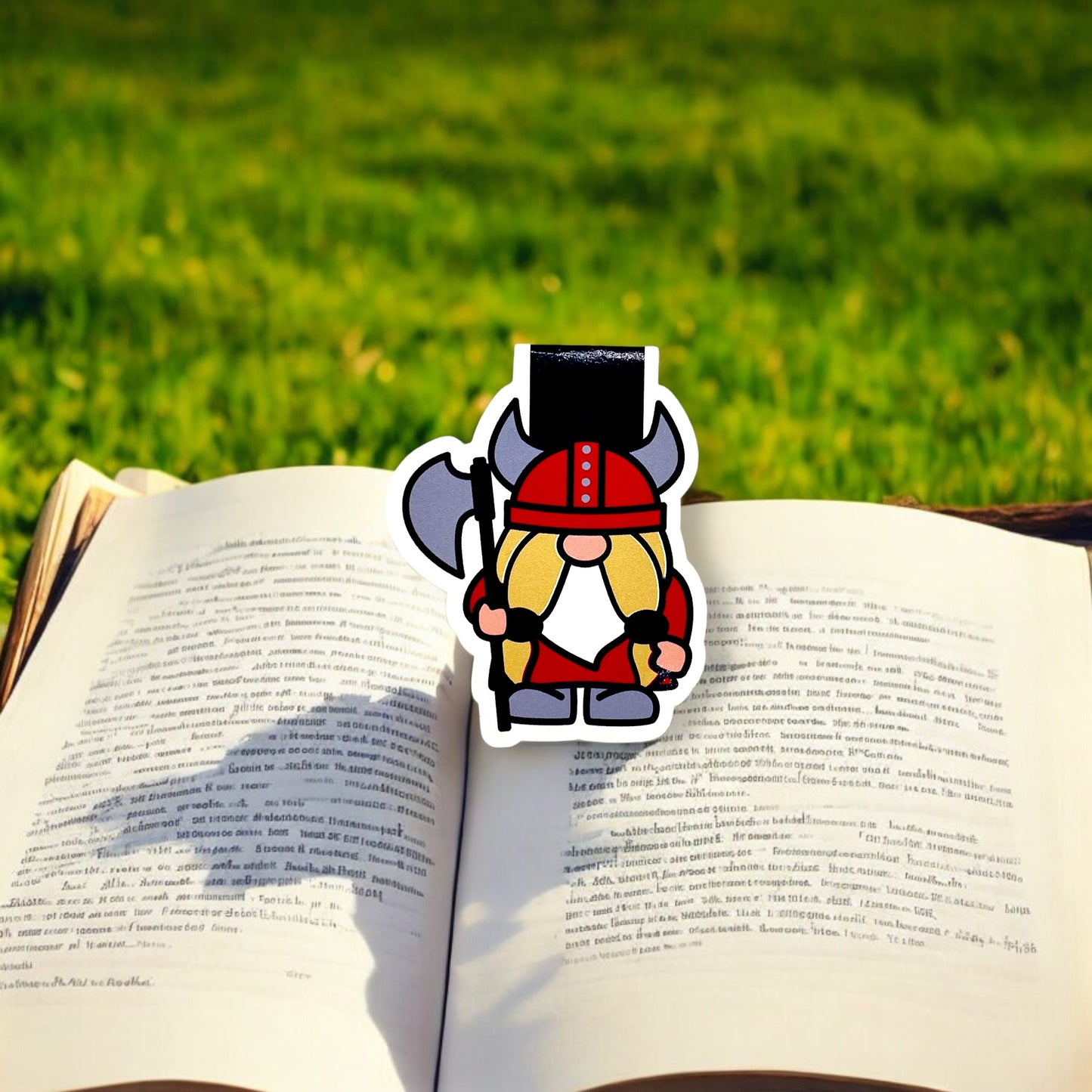 Cartoon Viking Magnetic Bookmark - Wholesale