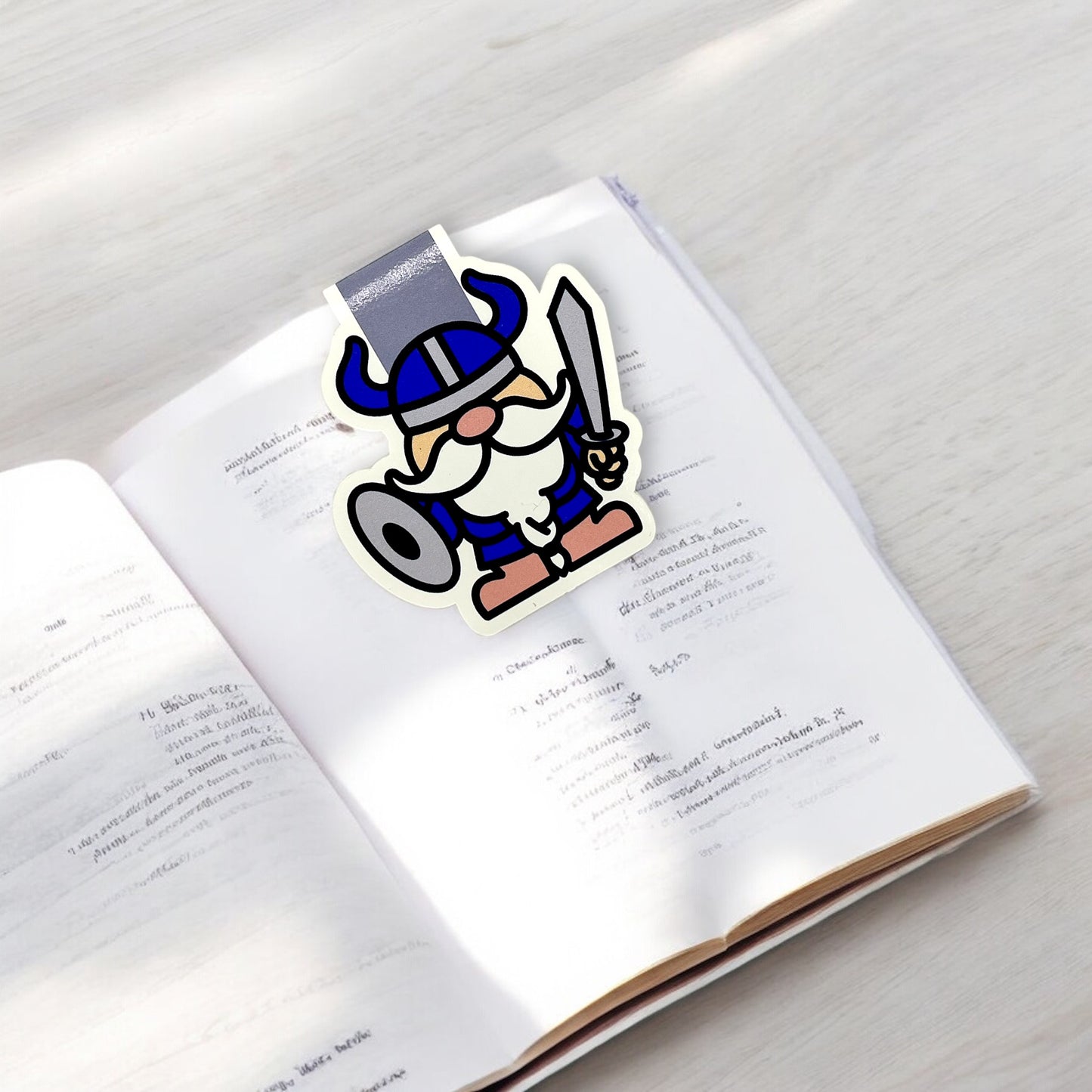Cartoon Viking Magnetic Bookmark - Wholesale