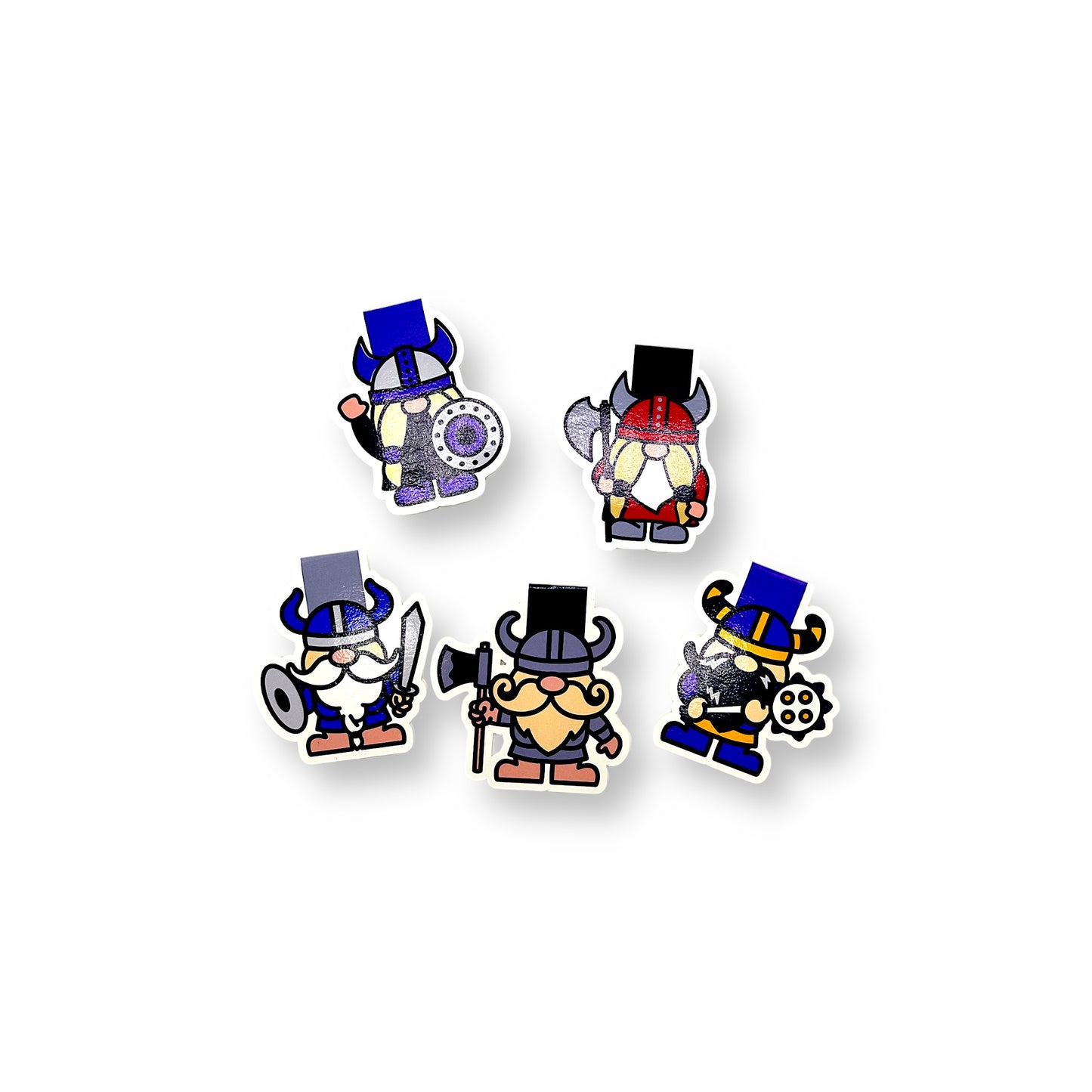 Cartoon Viking Magnetic Bookmark - Wholesale