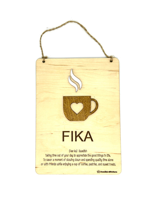 FIKA Wooden Artwork - Wholesale