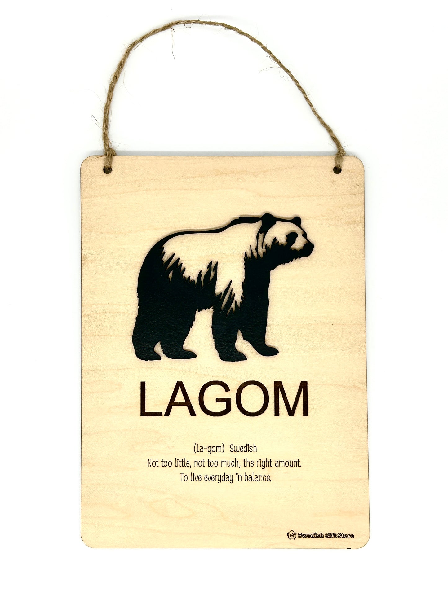 LAGOM Wooden Artwork - Wholesale