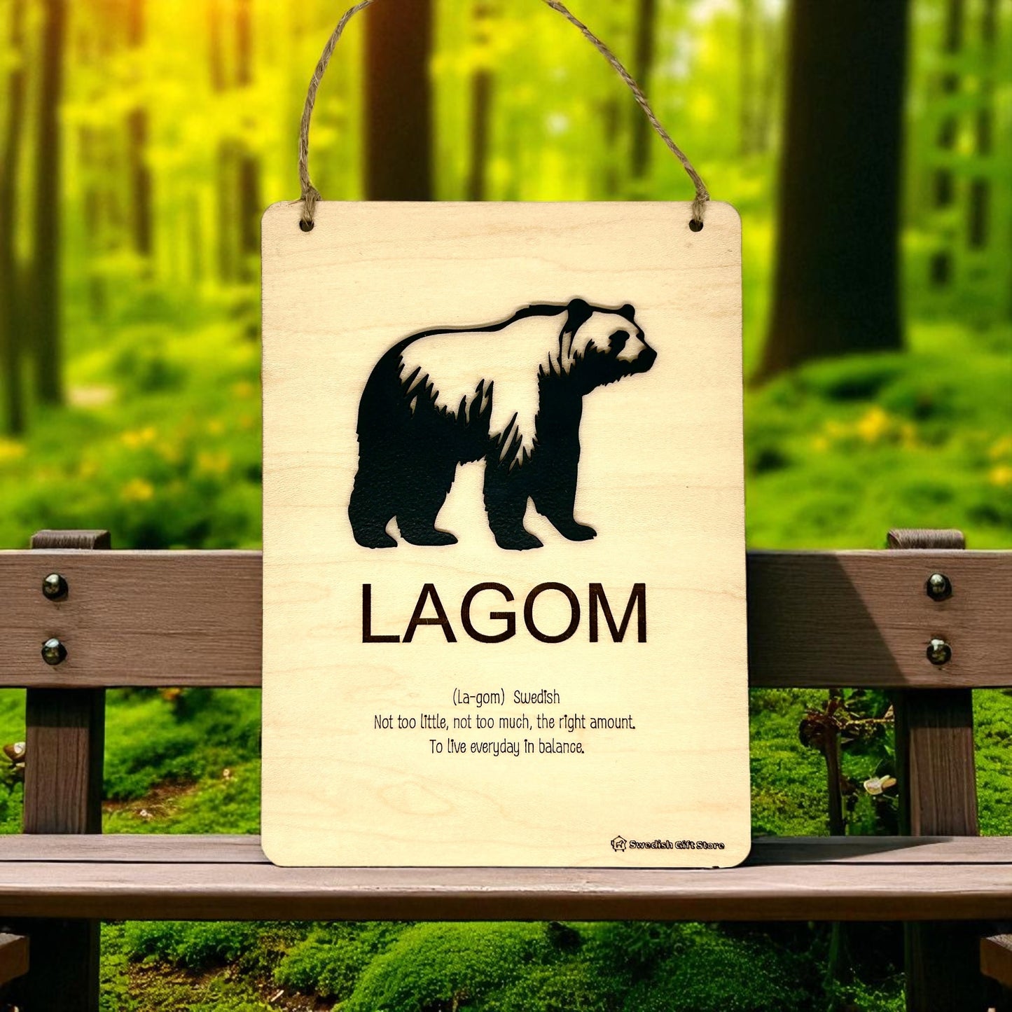 LAGOM Wooden Artwork - Wholesale