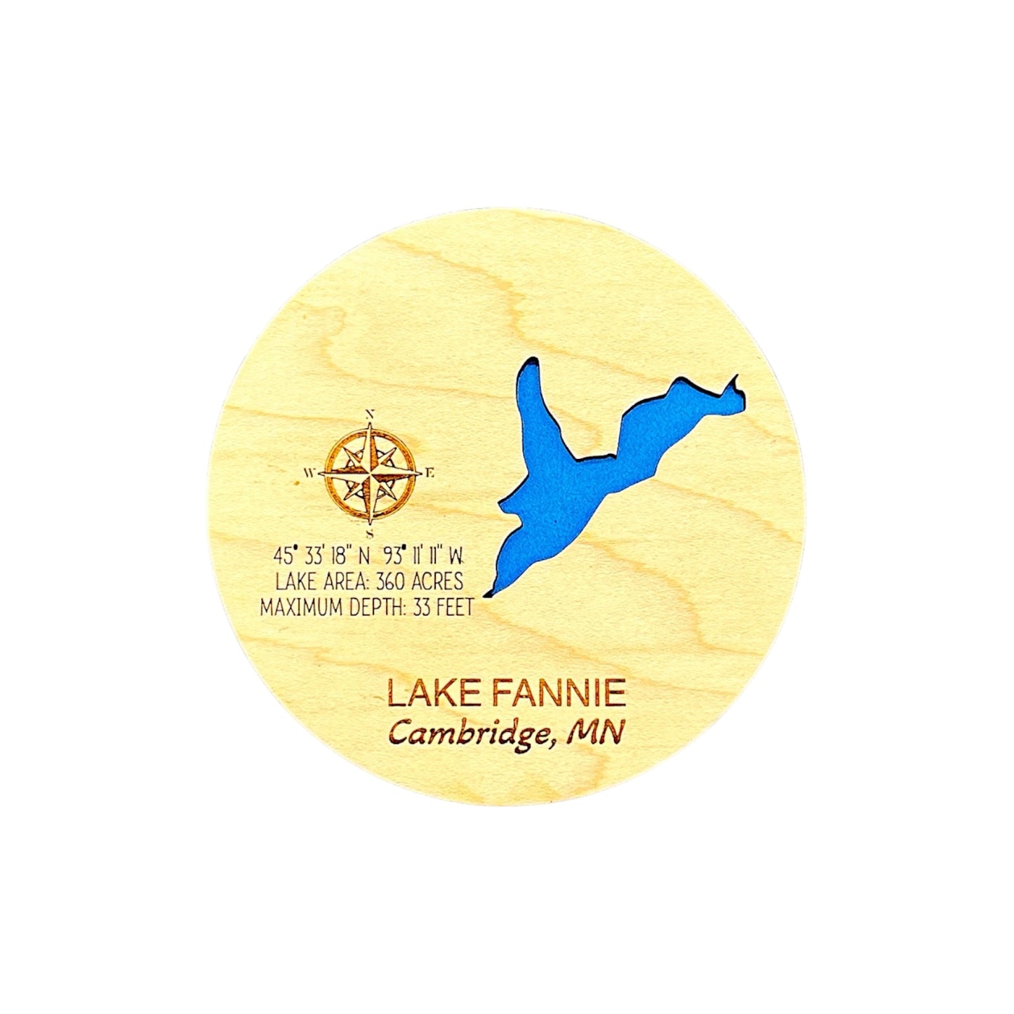 Custom Lake/River Magnets or Ornaments