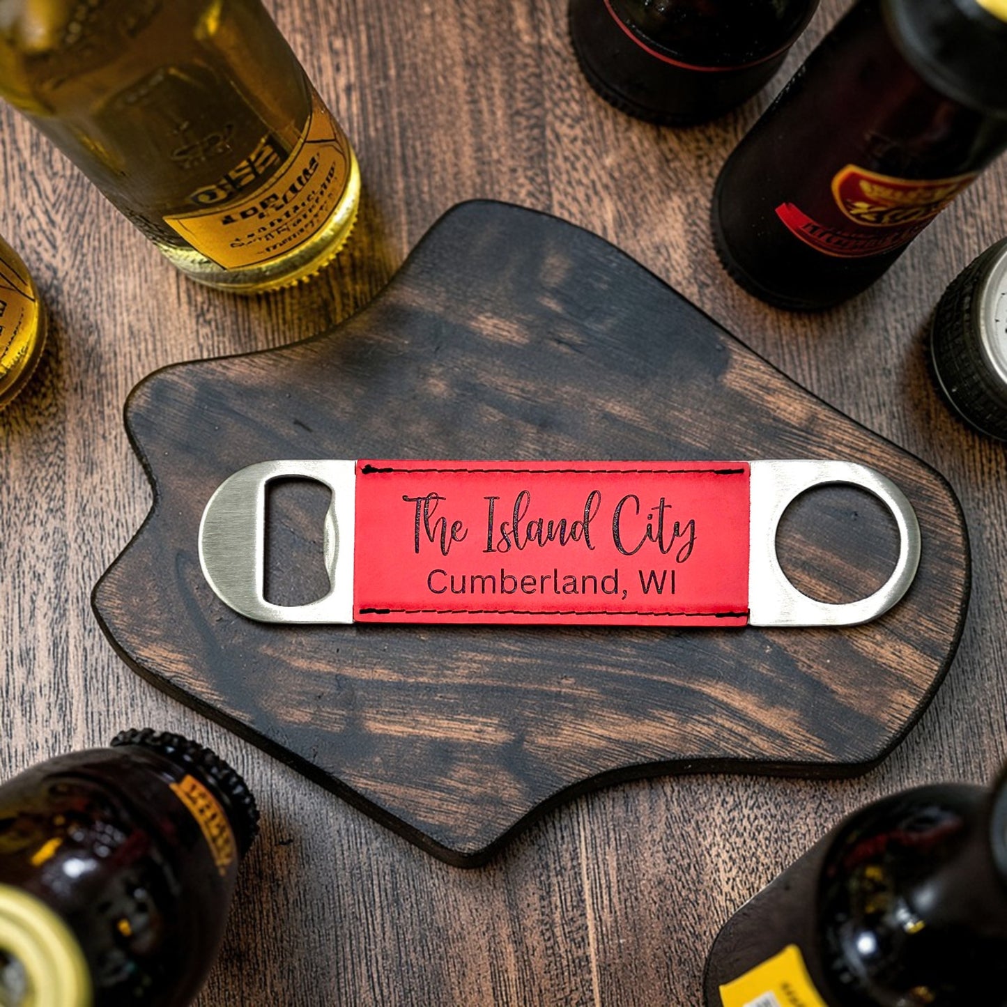 Custom Beer Bottle Bar Opener