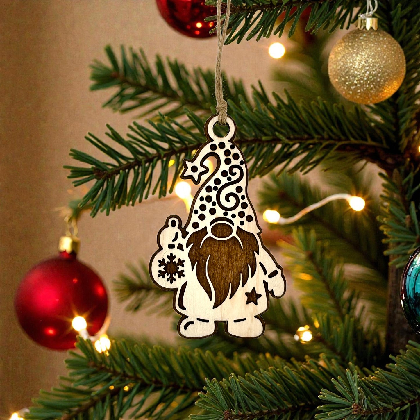 Gnome Christmas Ornaments - Wholesale