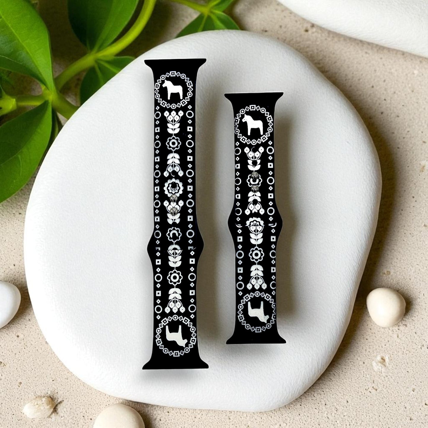 Dahlia Horse Watch Band - Wholesale