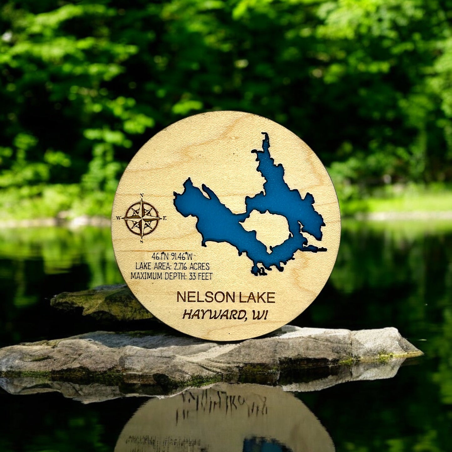 Custom Lake/River Magnets