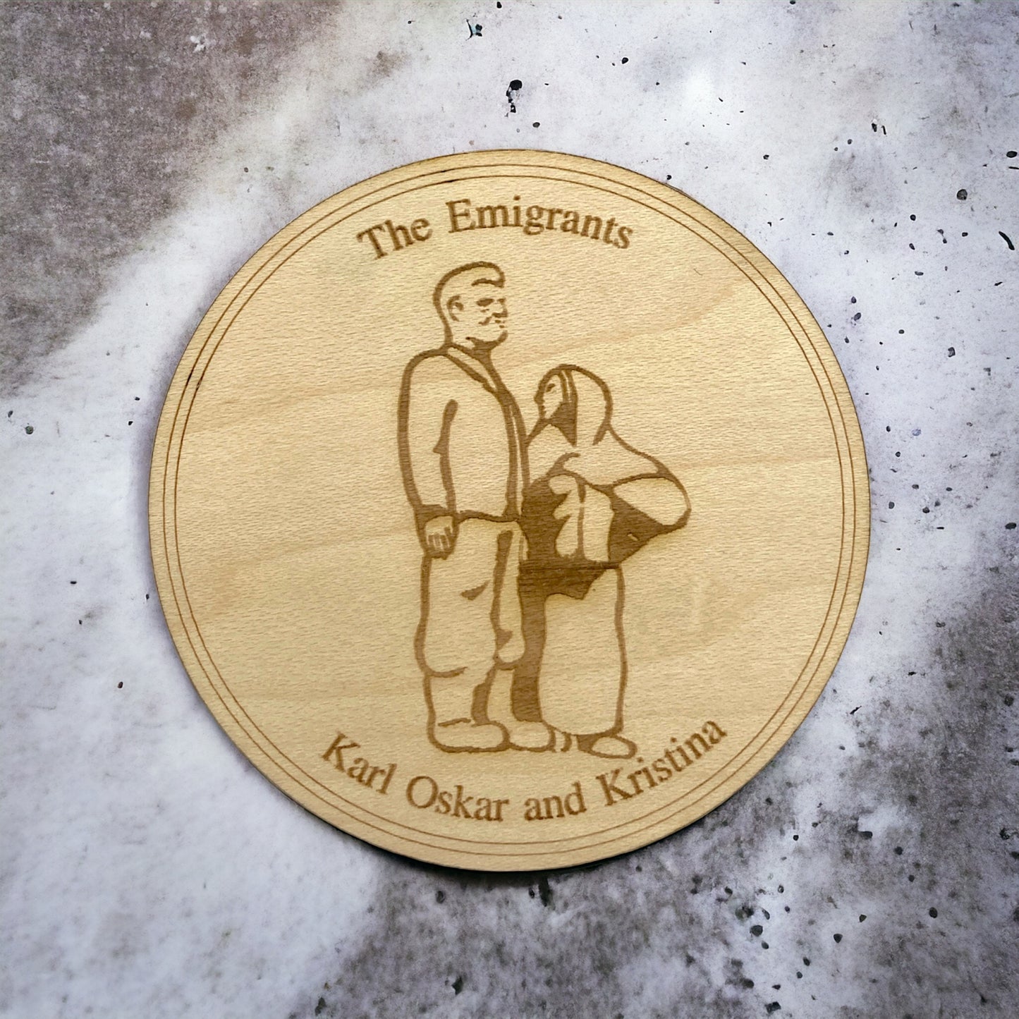 CCHS Karl Oskar and Kristina - The Emigrants Magnet - Wholesale