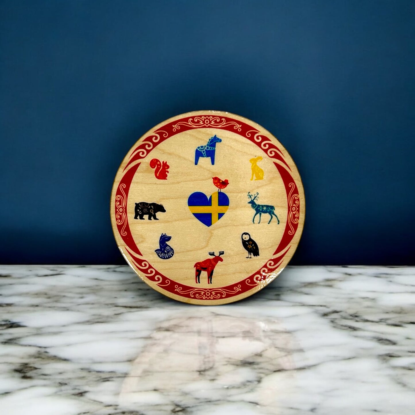 Custom Wood Sublimated Coasters - Wholesale