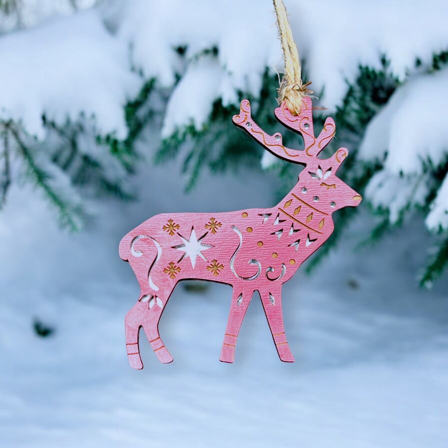 Single Layer Scandinavian Ornament - Wholesale