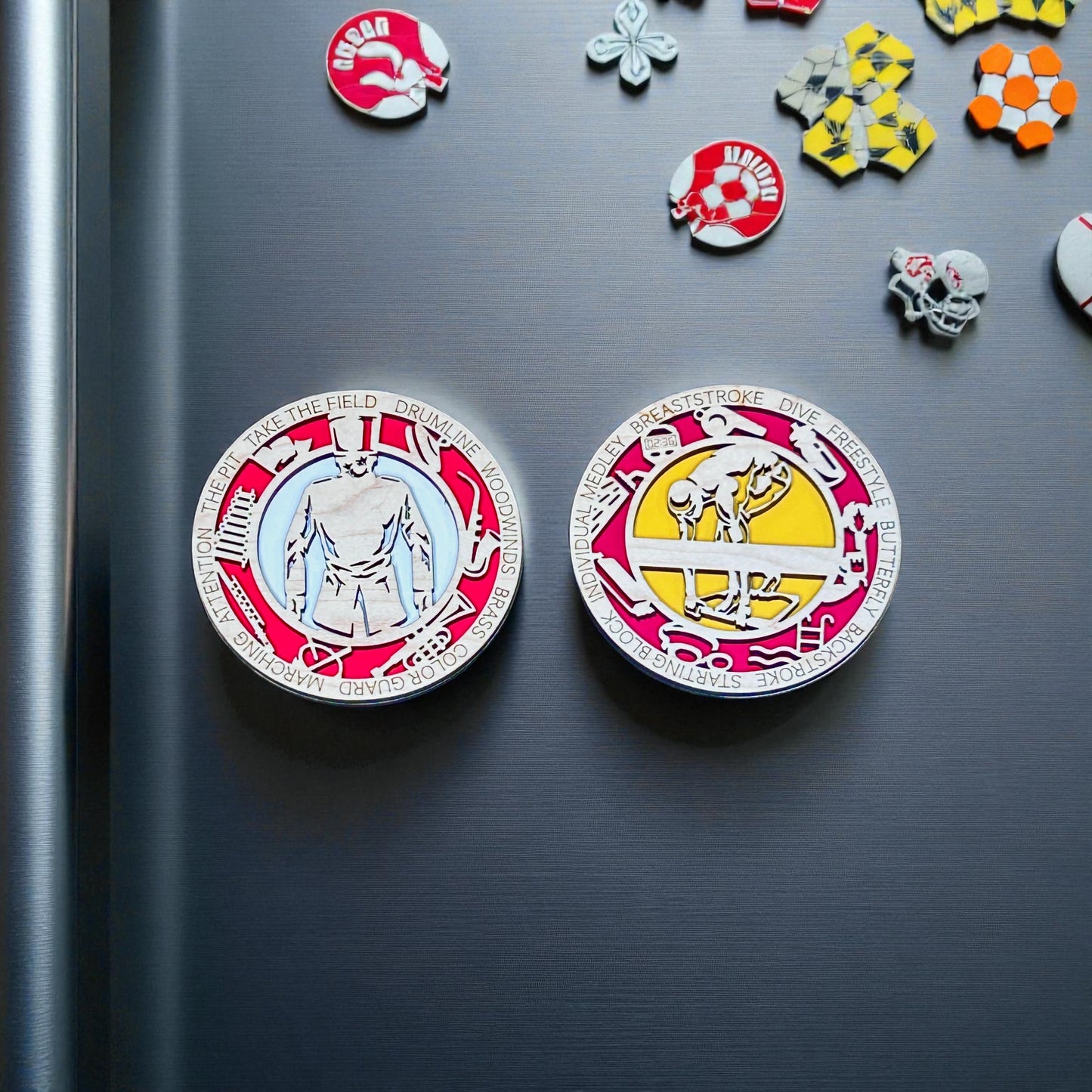 Sports Ornaments or Magnets (Personalized)