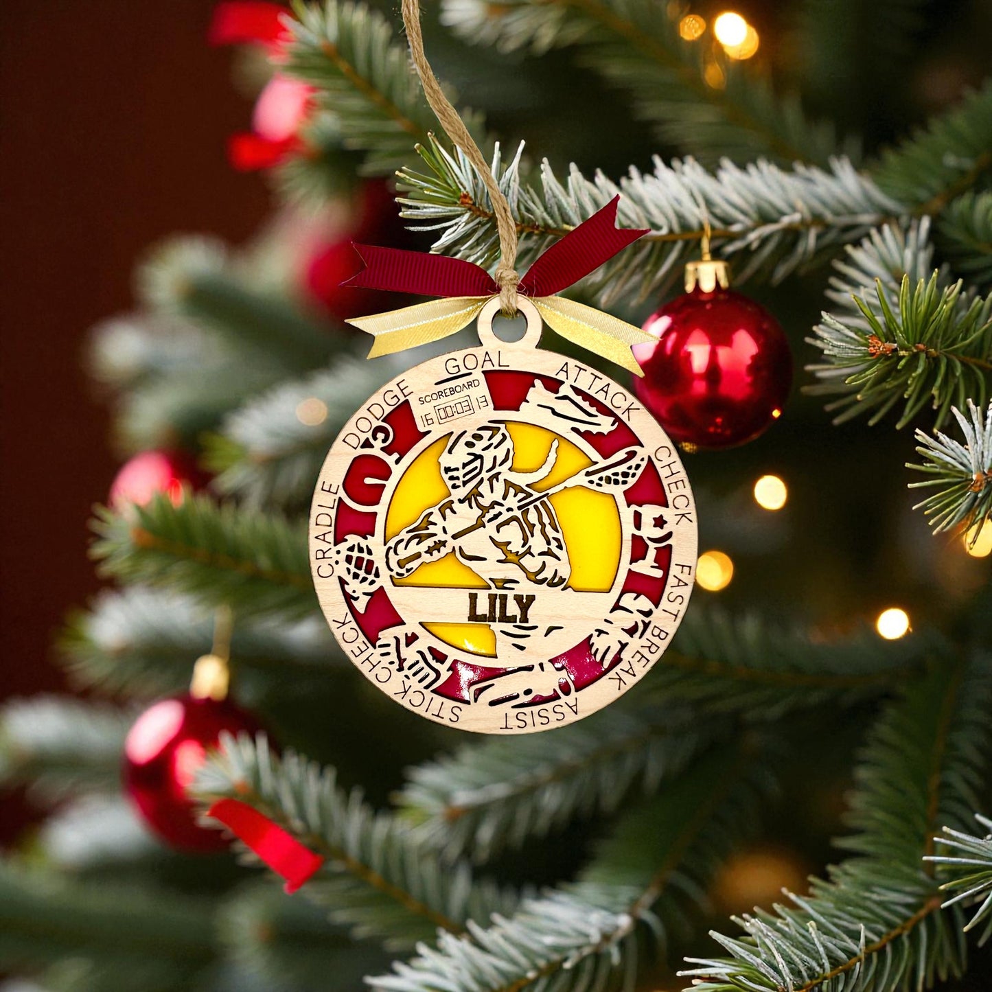 Sports Ornaments or Magnets (Personalized)