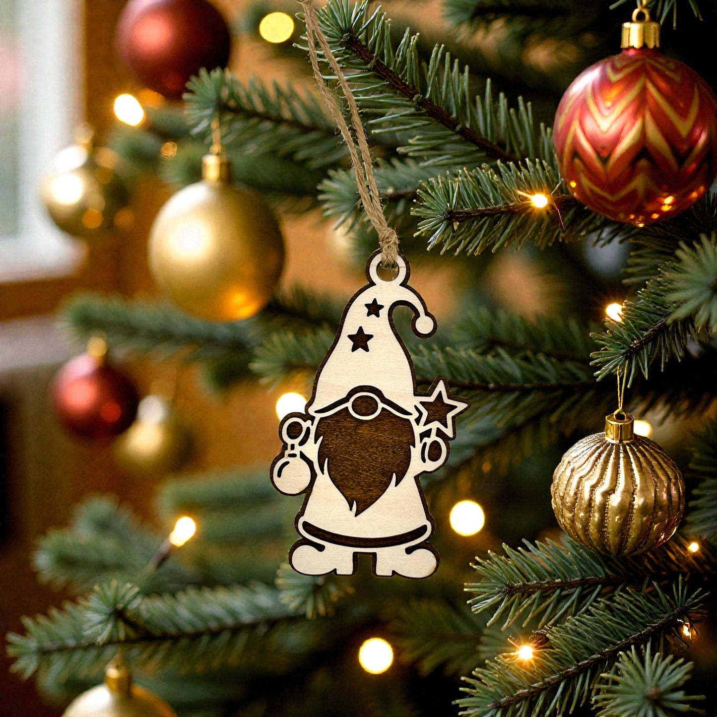 Gnome Christmas Ornaments - Wholesale