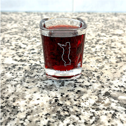 2.2 Oz Engraved Shot Glass