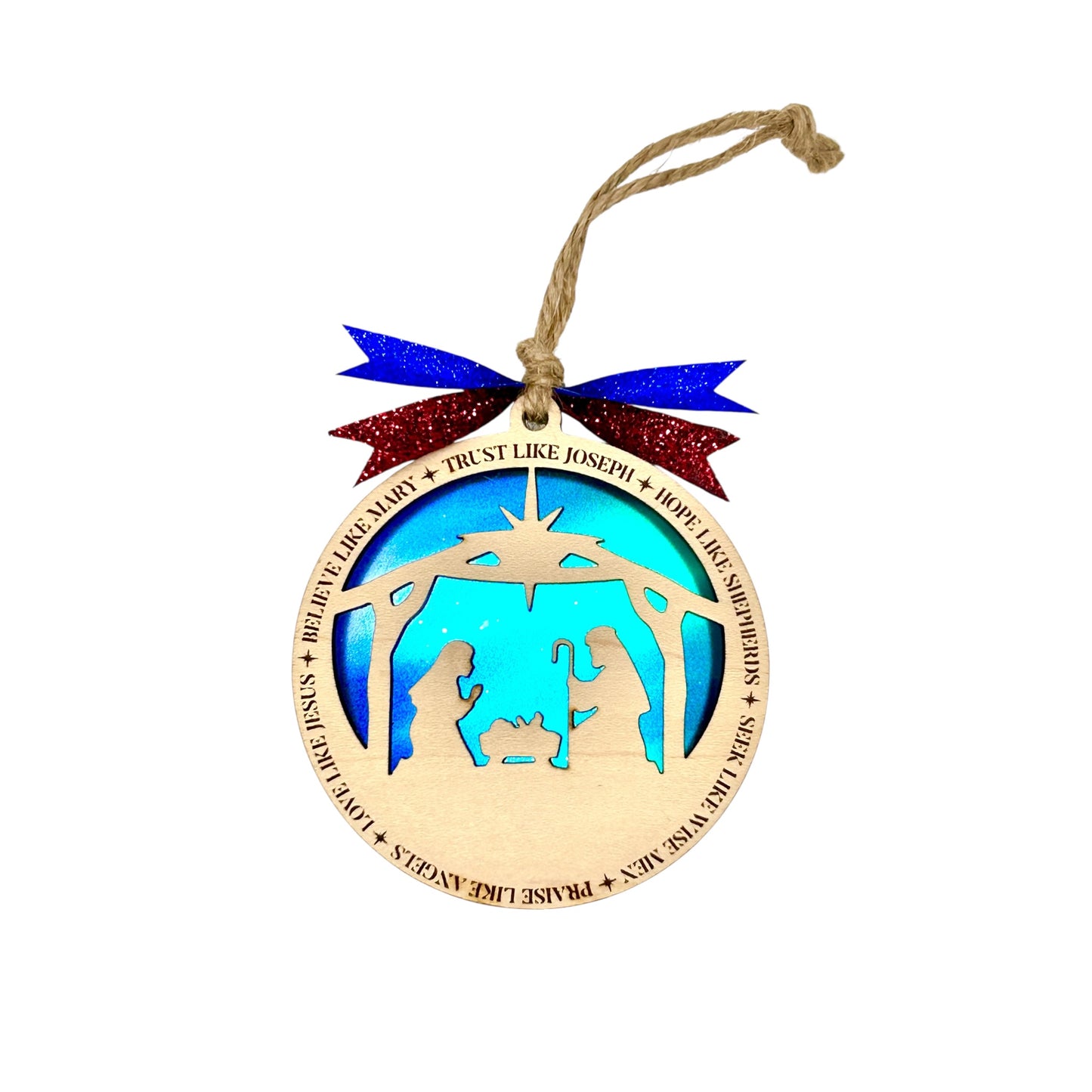 Trust Like Joseph Nativity Ornament
