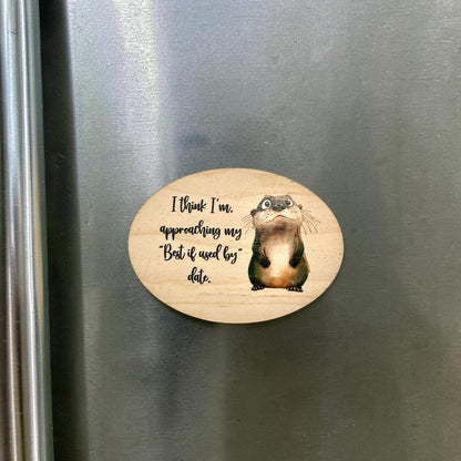 Funny Life Saying Maple Wood Magnet – UV Printed Funny Fridge Magnet
