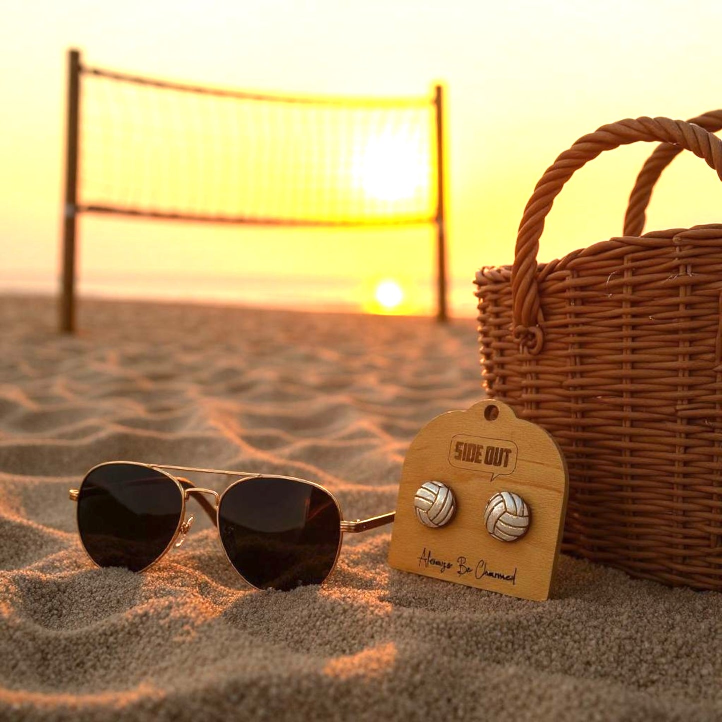 Sports Stud Earrings (1 Pair)