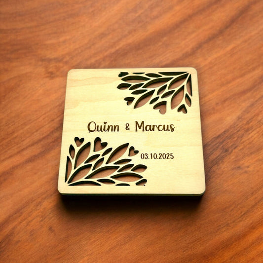 Custom Wood Coasters - Wholesale