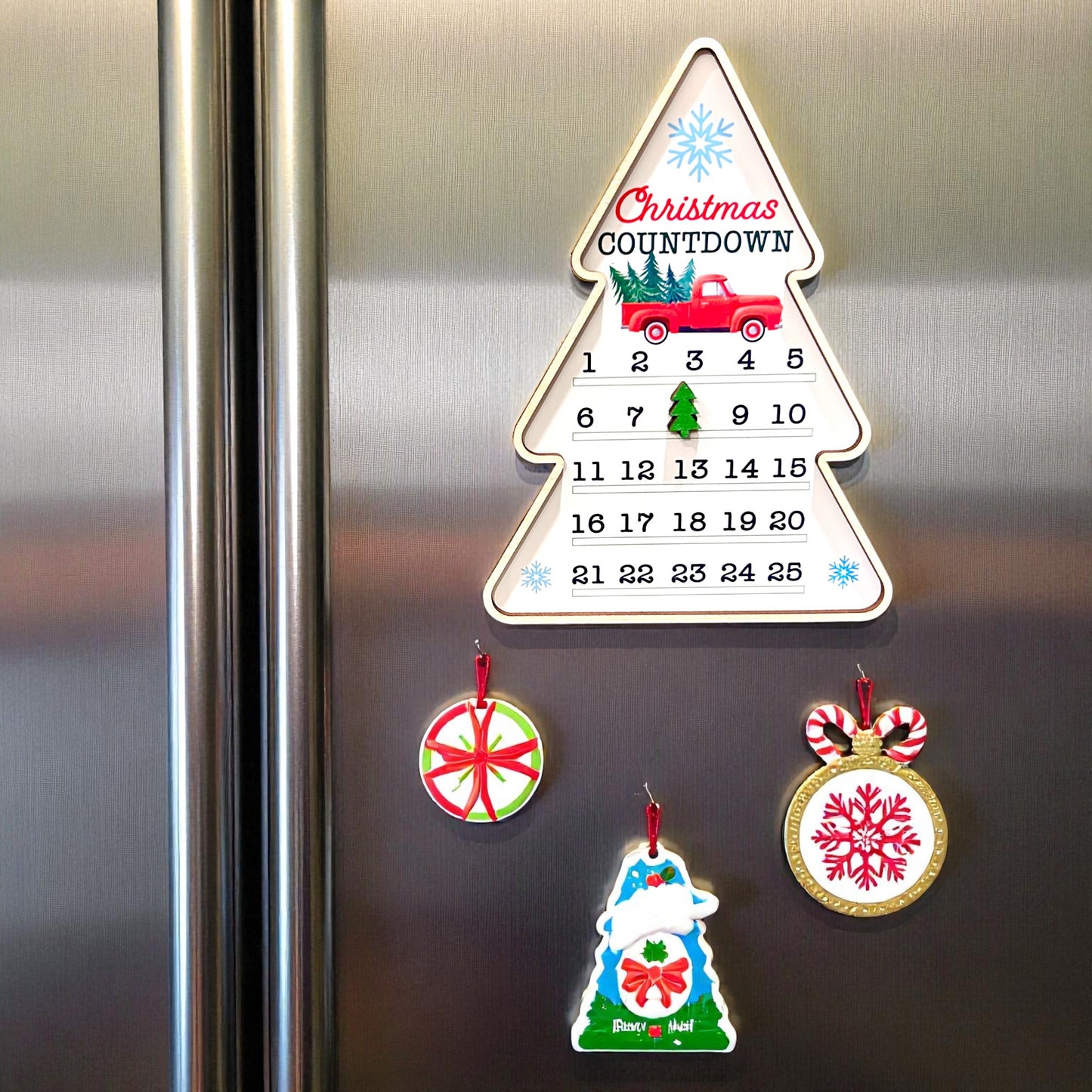 Christmas Tree Magnetic Countdown