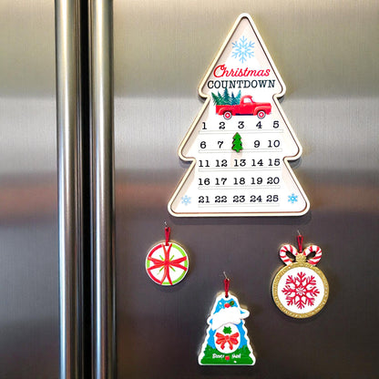 Christmas Tree Magnetic Countdown