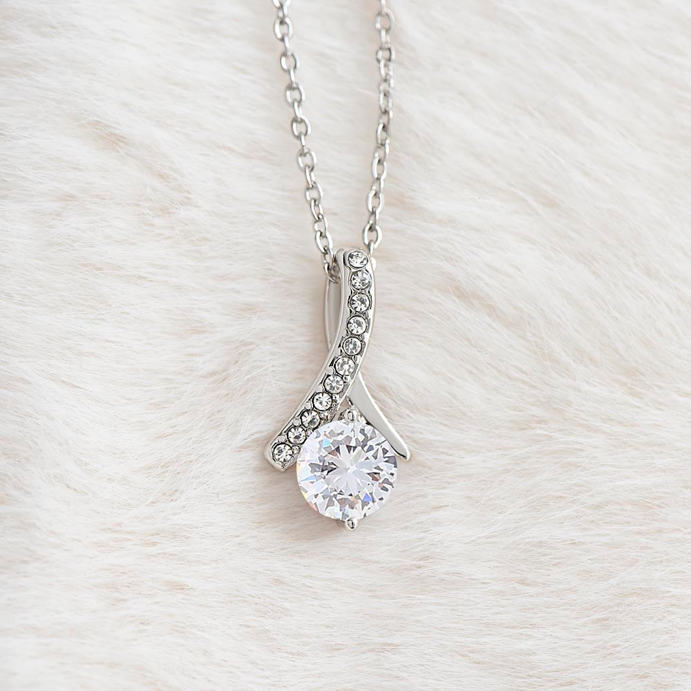 To My Baby Girl From Dad Necklace