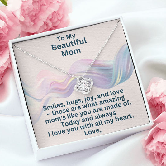 Beautiful Mom Necklace (Personalized)